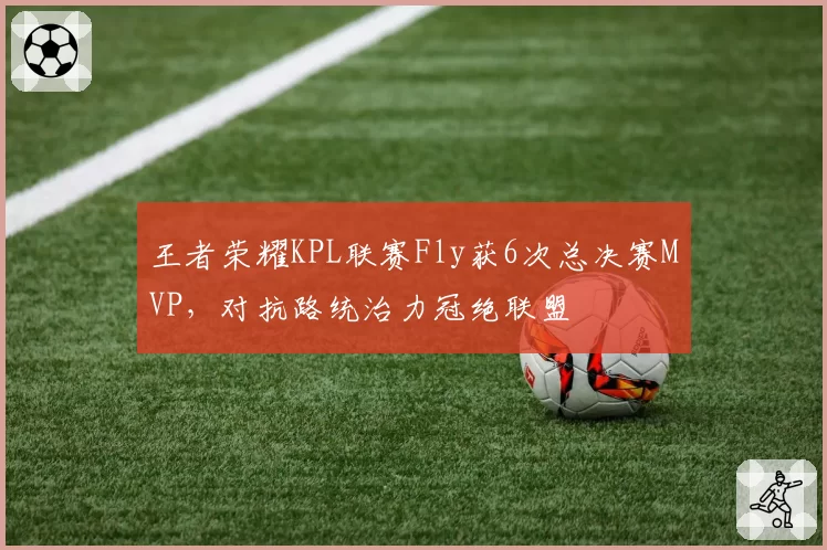 王者荣耀KPL联赛Fly获6次总决赛MVP，对抗路统治力冠绝联盟